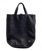 PORTERポーター）の古着「CISCO 2WAY TOTE BAG Lサイズ / 120-03305」｜ブラック