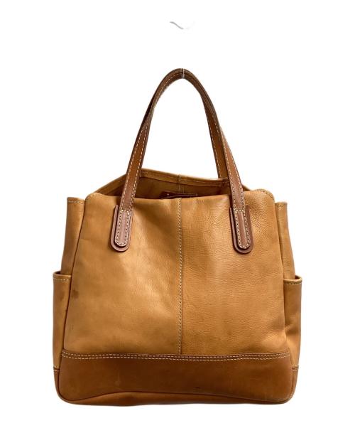 Herz（ヘルツ）Herz (ヘルツ) トートバッグ/ tote bag ブラウンの古着・服飾アイテム