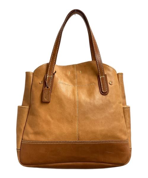 Herz（ヘルツ）Herz (ヘルツ) トートバッグ/ tote bag ブラウンの古着・服飾アイテム