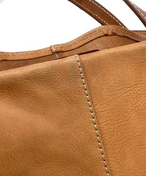 Herz（ヘルツ）Herz (ヘルツ) トートバッグ/ tote bag ブラウンの古着・服飾アイテム