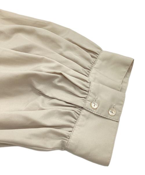 JUSGLITTY（ジャスグリッティー）JUSGLITTY (ジャスグリッティー) ウエストタックシャツワンピース / waist tuck shirt one piece / 41164470 ベージュ サイズ:1の古着・服飾アイテム
