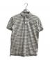 LACOSTE（ラコステ）の古着「パイルボーダーポロシャツ　/　PH202EL」｜ベージュ
