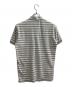 LACOSTE (ラコステ) パイルボーダーポロシャツ　/　PH202EL ベージュ サイズ:4：4000円