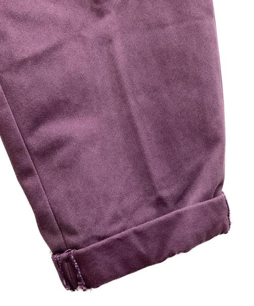 PT01（ピーティーゼロウーノ）PT01 (ピーティーゼロウーノ) CARROT FIT PANTS パープル サイズ:44の古着・服飾アイテム