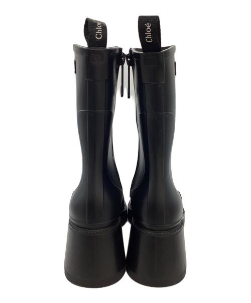 Chloe（クロエ）Chloe (クロエ) BETTYレインブーツ ブラック サイズ:40の古着・服飾アイテム