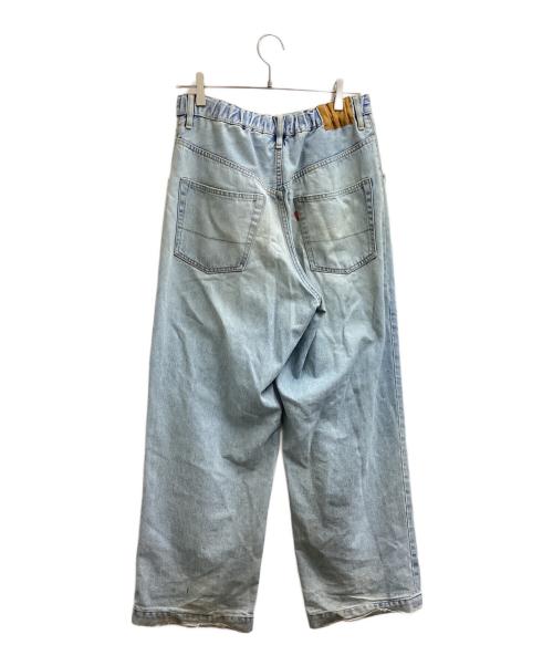 NEON SIGN（ネオンサイン）NEON SIGN (ネオンサイン) WIDE DENIM SLACKS/0344 インディゴ サイズ:46の古着・服飾アイテム
