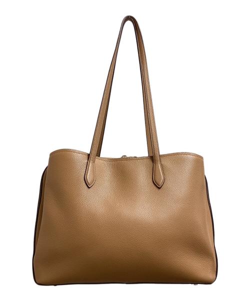 Kate Spade（ケイトスペード）Kate Spade (ケイトスペード) ハドソンラージワークトート / hudson large work tote / K8822 ブラウンの古着・服飾アイテム