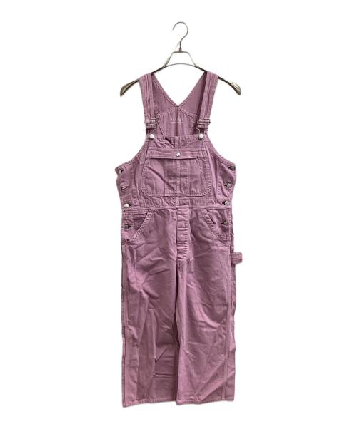 holiday（ホリデー）holiday (ホリデー) COLOR BIG OVER-ALL / カラービッグオーバーオール / 20102282 ピンク サイズ:00の古着・服飾アイテム