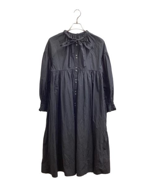 machatt（マチャット）machatt (マチャット) リボンバックティアードドレスワンピース / MCT22S301 ブラック サイズ:FREEの古着・服飾アイテム