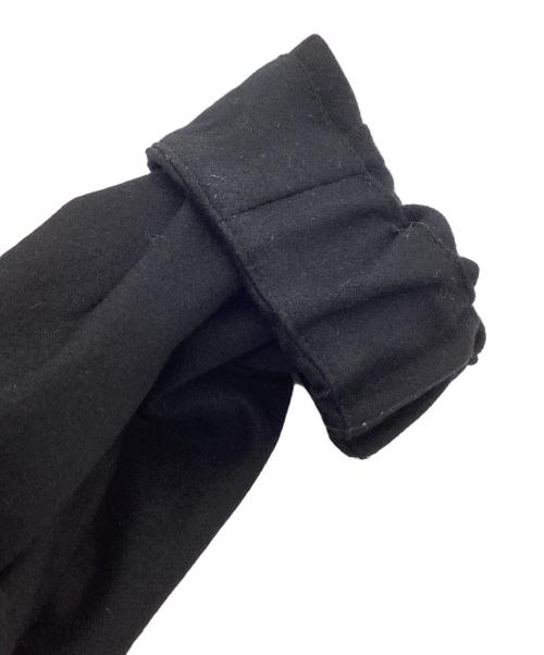 DEPAREILLE（デパリエ）DEPAREILLE (デパリエ) ビッグフリルカラーブラウス / B1124AFB092 ブラック サイズ:38の古着・服飾アイテム