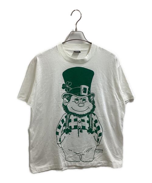 SCREEN STARS BEST（スクリーンズスターズベスト）SCREEN STARS BEST (スクリーンズスターズベスト) プリントTシャツ　/　 90s　/　 シングルステッチ　/　 USA製 ホワイト サイズ:XLの古着・服飾アイテム