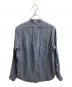 INDIVIDUALIZED SHIRTS (インディビジュアライズドシャツ) BAND COLLAR LINEN SHIRT / MADE IN USA ブルー サイズ:15 1/2 - 33：5000円