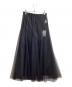 Loungedress (ラウンジドレス) チュールフレアスカート / tulle flare skirt / LDZ1032101A0001 ブラック サイズ:FREE 未使用品：6000円