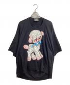 Vivienne Westwood manヴィヴィアン ウェストウッド マン）の古着「コットンラム リラックスTシャツ / cotton lamb relax T-shirt / VW-LP-80322」｜ブラック