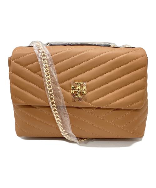 TORY BURCH（トリーバーチ）TORY BURCH (トリーバーチ) Kira Chevron Small Convertible Bag / キラ シェブロン スモール コンバーチブルバッグ / 58465 ブラウンの古着・服飾アイテム