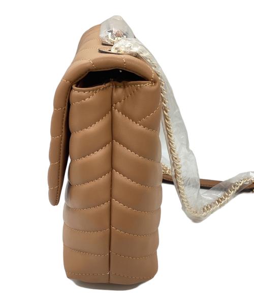 TORY BURCH（トリーバーチ）TORY BURCH (トリーバーチ) Kira Chevron Small Convertible Bag / キラ シェブロン スモール コンバーチブルバッグ / 58465 ブラウンの古着・服飾アイテム