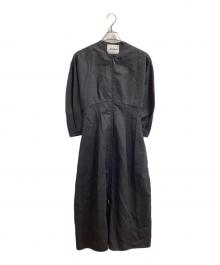 JIL SANDER（ジルサンダー）の古着「21SS / リネンワンピース / JSPS502206」｜ブラック