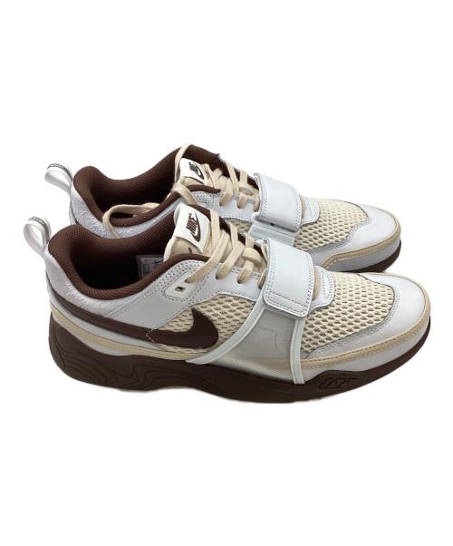 NIKE（ナイキ）NIKE Travis Scott Zoom Field Jaxx / ズーム フィールド ジャックス / CACTUS JACK / カクタスジャック / HQ3073-100 ブラウン×アイボリー サイズ:29cmの古着・服飾アイテム