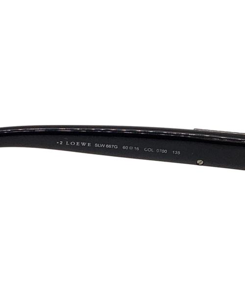 LOEWE（ロエベ）LOEWE (ロエベ) サングラス / sunglasses / SLW667G14 ブラックの古着・服飾アイテム