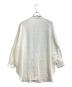 KAGURE (カグレ) リネンチュニックシャツ / GAA4-23M012 ホワイト サイズ:FREE：7000円