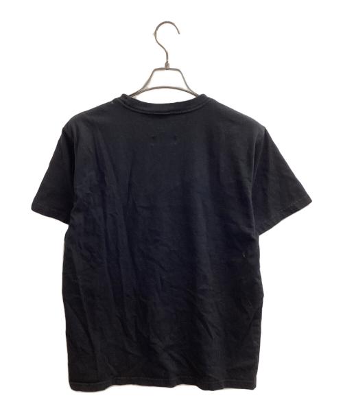 YOHJI YAMAMOTO（ヨウジヤマモト）YOHJI YAMAMOTO (ヨウジヤマモト) New Era (ニューエラ) プリントTシャツ / HN-T97-081 ブラック サイズ:Lの古着・服飾アイテム