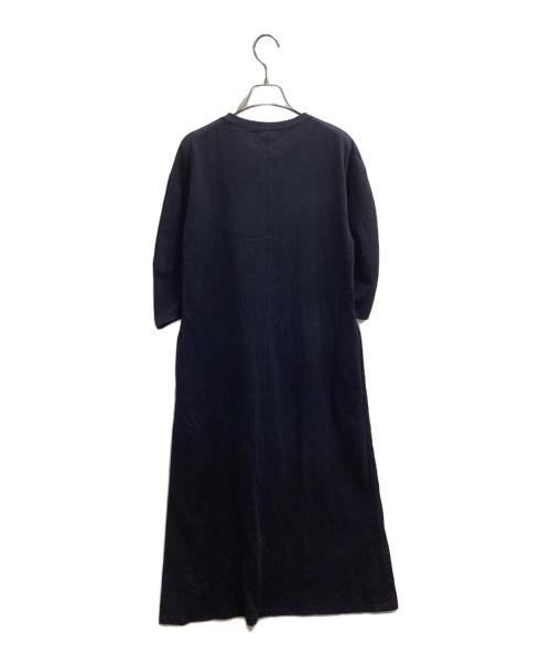 Curensology（カレンソロジー）Curensology (カレンソロジー) 7分袖ワンピース / CL109037ER ネイビー サイズ:Freeの古着・服飾アイテム