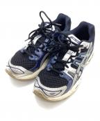 asicsアシックス）の古着「ローカットスニーカー　14315999530」｜ネイビー