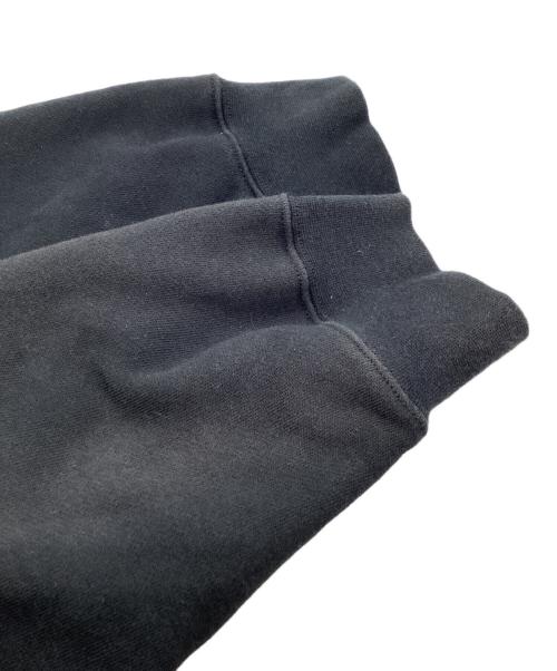 NIKE（ナイキ）NIKE (ナイキ) SUPREME (シュプリーム) 19AW / Leather Applique Hooded Sweatshirt / レザーアップリケフーデットスウェットシャツ / CK6225-010 ブラック サイズ:Sの古着・服飾アイテム