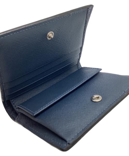 MARNI（マルニ）MARNI (マルニ) バイカラーウォレット / Bicolor Wallet / FMI0046Q0 LV520 ブラック×グリーンの古着・服飾アイテム