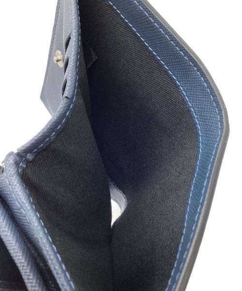 MARNI（マルニ）MARNI (マルニ) バイカラーウォレット / Bicolor Wallet / FMI0046Q0 LV520 ブラック×グリーンの古着・服飾アイテム