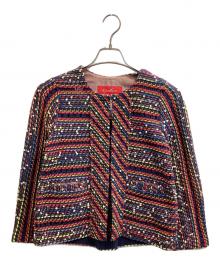 Coohem（コーヘン）の古着「ツイードジャケット / 152-005」｜ネイビー