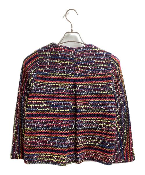 Coohem（コーヘン）Coohem (コーヘン) ツイードジャケット / 152-005 ネイビー サイズ:36の古着・服飾アイテム