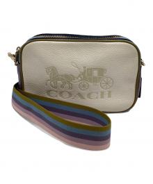 COACH（コーチ）の古着「カメラバッグ / camera bag / 91082」｜ベージュ