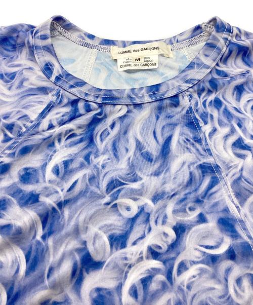 COMME des GARCONS（コムデギャルソン）COMME des GARCONS (コムデギャルソン) 切り替えカットソー / GQ-T017 / AD2015 ブルー サイズ:Mの古着・服飾アイテム