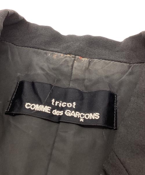 tricot COMME des GARCONS（トリココムデギャルソン）tricot COMME des GARCONS (トリココムデギャルソン) ウールジレコート / TV-040010 / AD1993 ブラック サイズ:表記なしの古着・服飾アイテム