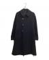 tricot COMME des GARCONS（トリココムデギャルソン）の古着「裁ち切りオーバーサイズロングコート / TL-C001 / AD2003 03AW」｜ブラック