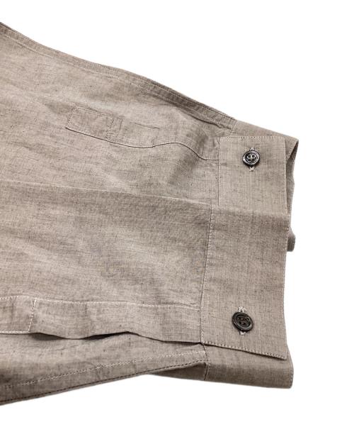 DIOR HOMME（ディオール オム）DIOR HOMME (ディオール オム) サファリシャツ/233C515A2022 ブラウン サイズ:38の古着・服飾アイテム