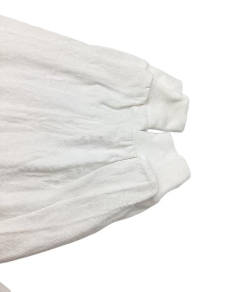 DESCENDANT（ディセンダント）DESCENDANT (ディセンダント) クルーネックカットソー / crew neck  cut and sew / 25SS Fit out LS (WHITE) ホワイト サイズ:1の古着・服飾アイテム