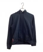 PRADA SPORTSプラダスポーツ）の古着「プルオーバーパーカー / SJM433 R131 Q86 / イタリア製 / Made in Italy」｜ブラック
