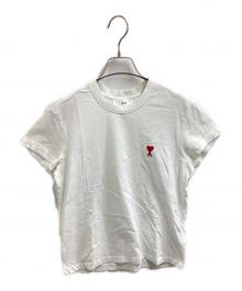 AMI Alexandre Mattiussi（アミアレクサンドルマテュッシ）の古着「AMI DE COEUR T-SHIRT / ロゴTシャツ / BFUTS001.724」｜ホワイト