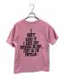 MARC JACOBS (マークジェイコブス) PEANUTS (ピーナッツ) DISTRESSED S/S PRINT T-SHIRT LUCY / M4008408 / MADE IN PORTUGAL ピンク サイズ:XS：5000円