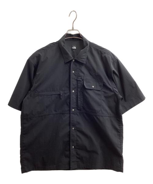THE NORTH FACE（ザ ノース フェイス）THE NORTH FACE (ザ ノース フェイス) Short-Sleeve Trip Field Shirts / ショートスリーブトリップフィールドシャツ / NR22551 ブラック サイズ:Lの古着・服飾アイテム