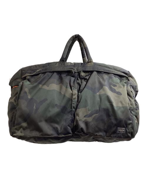 PORTER（ポーター）2WAY DUFFLE BAG / 2ウェイ ダッフル バッグ / TANKER 30th ANNIVERSARY MODEL / タンカー 30周年記念モデル / ウッドランドオリーブ / 622-28329 / Made in JAPAの古着・服飾アイテム