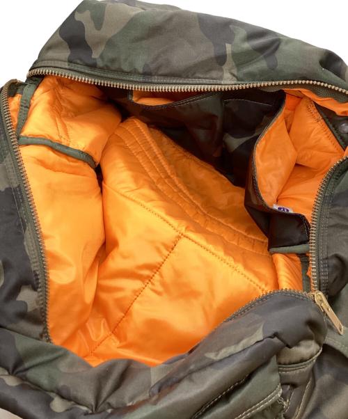PORTER（ポーター）2WAY DUFFLE BAG / 2ウェイ ダッフル バッグ / TANKER 30th ANNIVERSARY MODEL / タンカー 30周年記念モデル / ウッドランドオリーブ / 622-28329 / Made in JAPAの古着・服飾アイテム