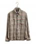 RRL（ダブルアールエル）の古着「チェックシャツ / 0200011734」｜グリーン×ピンク