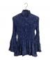 tricot COMME des GARCONS（トリココムデギャルソン）の古着「プリーツブラウス / Pleats Blouse / AD1993 / TB-100210」｜ネイビー