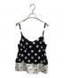 tricot COMME des GARCONS（トリココムデギャルソン）の古着「ドットキャミソール  TH-B028 AD2002」｜ブラック