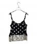 tricot COMME des GARCONS (トリココムデギャルソン) ドットキャミソール  TH-B028 AD2002 ブラック サイズ:M：9000円