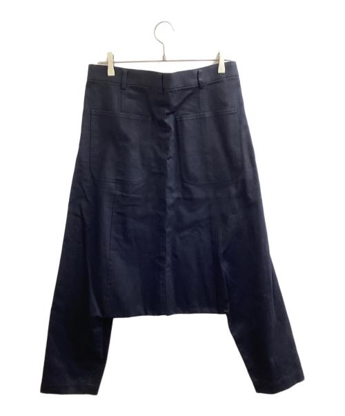COMME des GARCONS COMME des GARCONS（コムデギャルソン コムデギャルソン）COMME des GARCONS COMME des GARCONS (コムデギャルソン コムデギャルソン) サルエルロングパンツ / RE-P010 / AD2009 ネイビー サイズ:Mの古着・服飾アイテム