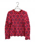 COMME des GARCONSコムデギャルソン）の古着「クロシェニット / AD2011 / LOVE IS TENDER / OH-N018」｜ピンク